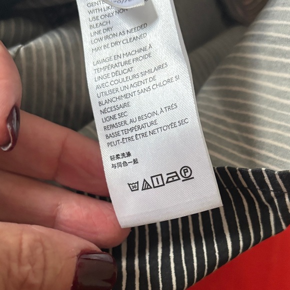 Stylish Black and White Wide Leg Pants - Picture 9 of 10